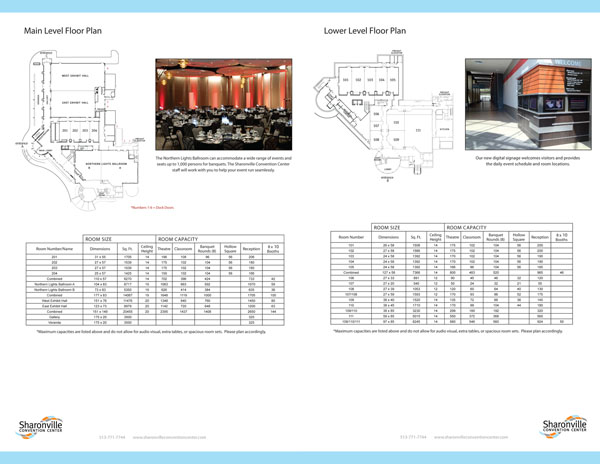 Sharonville Convention Center - 2014 Floor Plans (preview)